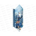 Коробка для сладостей MI Нарядный Дедушка Мороз и Внуч (700г), ПП-5986