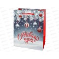 Пакет подарочный MI 18х23х10см (M) Новогодний вечер, ППК-2305 *12