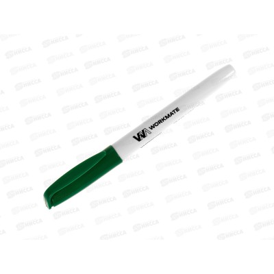 Маркер для доски Workmate W-8, 1-3мм, зеленый, 14-7766  *12/144/864
