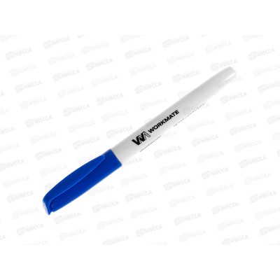 Маркер д/доски Workmate W-8, 1-3мм, синий, 14-7765  *12/144/864