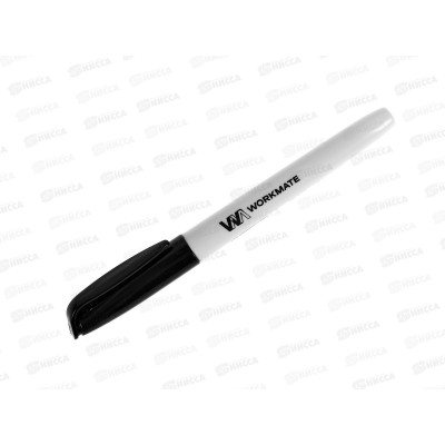 Маркер д/доски Workmate W-8, 1-3мм, черный, 14-7764 *12/144/864 Маркер д/доски Workmate W-8, 1-3мм, черный, 14-7764 *12/144/864