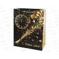 Пакет подарочный MI 31*40*12см Куранты, 190г, ППК-2365 *12