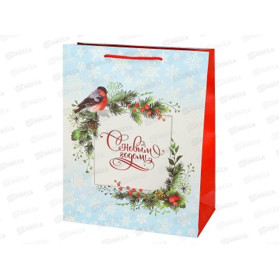 Пакет подарочный MI 31*40*12см Праздник, 190г, ППК-2363 *12