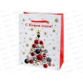 Пакет подарочный MI 11,5х14,5х6см (S) Новогодняя елка ППК-2278 *12