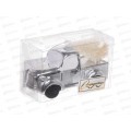 Елочное украшение Новогодний экспресс 4*11см серебро 916-0676