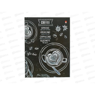 Блокнот-престиж АЛЬТ 160л А6 Caffee nero 3-160-002/43
