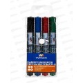 Маркеры Workmate Р-11 перманентные, 4цв., 2-4мм, 14-4386 Маркеры Workmate Р-11 перманентные, 4цв., 2-4мм, 14-4386