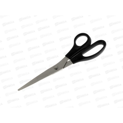 Ножницы Workmate 210мм, пластиковые чёрные ручки, 14-6395  *48/240
