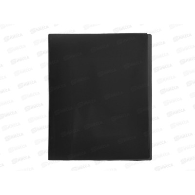 Папка на 4-х кол. 27мм А4 Workmate 450мкм, черный, 15-6095 *14