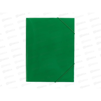 Папка на резинке Workmate А4, 500мкм, зеленая, 15-6102  *60