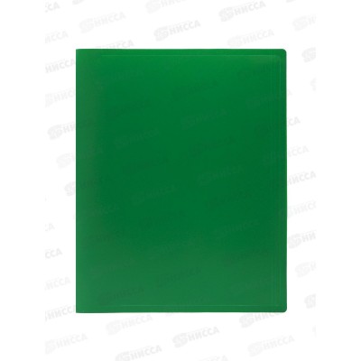 Папка с мульт. 100стр Workmate, 40мм, А4, 700мкм, зеленая, 15-6189 *18