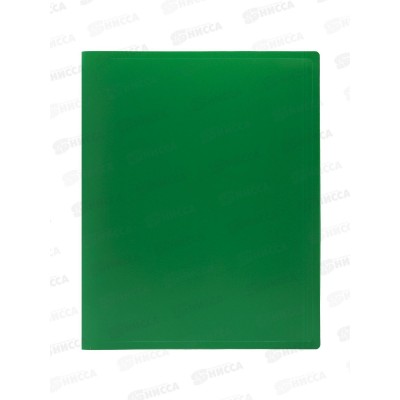 Папка с мульт.  20стр Workmate, 15мм, А4, 500мкм, зеленая, 15-6153 *30