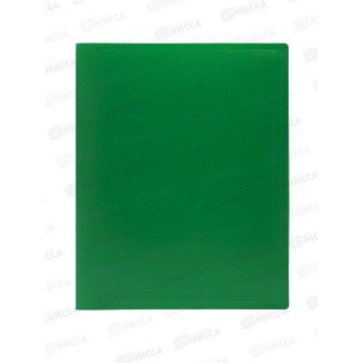 Папка с мульт.  30стр Workmate, 15мм, А4, 500мкм, зеленая, 15-6155 *30