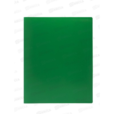 Папка с мульт.  60стр Workmate, 40мм, А4, 700мкм, зеленая, 15-6165 *25