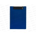 Папка-планшет Berlingo зажимом Steel&Style А5+ пластик синий 94002 *10
