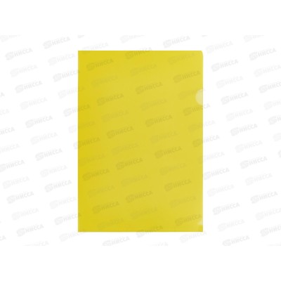 Папка-уголок Workmate A4 180мкм, желтая, 15-6225  *20/440