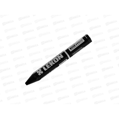 Мел восковой LEKON WOSK для мокрых и грязных поверхностей, Черный *1/12/144/1440