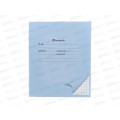 Тетрадь 18л клетка ПандаРог, голубая, 15-3707  *220