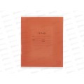 Тетрадь 18л лин. ПандаРог, плас. прозр. обложка, оранж. 15-7894  *120