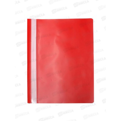 Скоросшиватель Workmate A4 120мкм, красный, 15-6206  *50/300