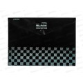 Папка-конверт пл. на кноп deVENTE Total black  А4 180мк 3071329 *12