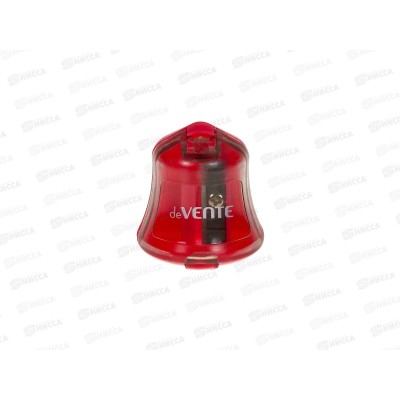 Точилка deVENTE  с контейнером 1 отверстие, ассорти 4071409 *12/240