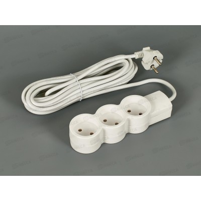 Удлинитель ФАZA 5м, 3 гнезда, FX-03-500