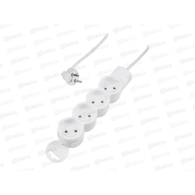 Удлинитель ФАZA 5м, 4 гнезда, FX-04-500