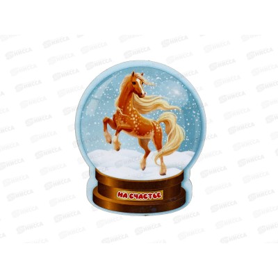 Магнит Символ года Лошадь 2026 нг26-м6-004 дерево