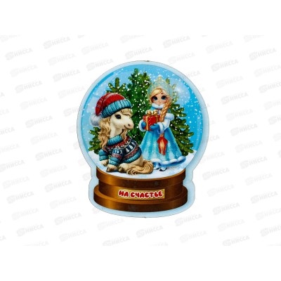 Магнит Символ года Лошадь 2026 нг26-м6-014 дерево