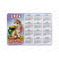 Календарь деревянный Лошадь 2026 нг26-к2-008 Календарь деревянный Лошадь 2026 нг26-к2-008
