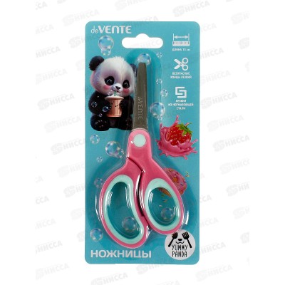 Ножницы  deVENTE Yummy Panda 13см 8010507  *20