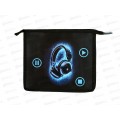 Папка д/тетр. deVente Headphones А5 с расширением., молния, 8056557 Папка д/тетр. deVente Headphones А5 с расширением., молния, 8056557