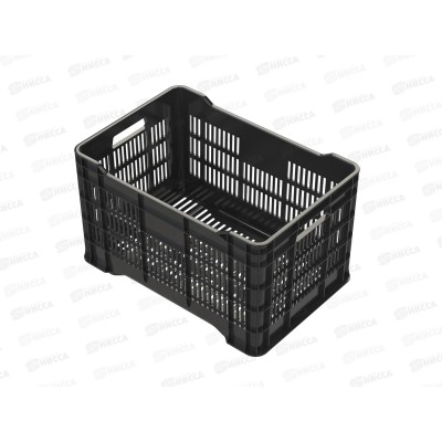 Ящик хозяйственный 45л (510х345х300мм) перфорированное дно, АП 108