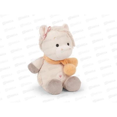 Лошадка Ами с шарфом, карамельный 20см (ЛА/20/к)