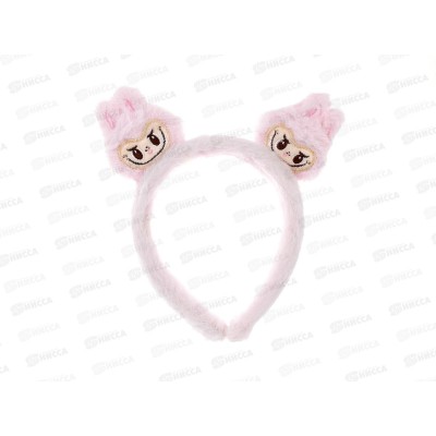 Ободок меховой "LABUBU" Ушки №2402 Ободок меховой "LABUBU" Ушки №2402