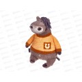 Лошадка Нокс, сер. бежевый, 30см (ЛН/30/270-1) Лошадка Нокс, сер. бежевый, 30см (ЛН/30/270-1)