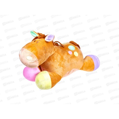 Лошадка Тося (лежачая), рыжий, 40см (ЛТТ/27/36-1)