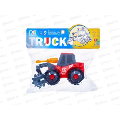 Конструктор детский №777-109 Спецтехника с отверткой пакет 21*8*11 Конструктор детский №777-109 Спецтехника с отверткой пакет 21*8*11