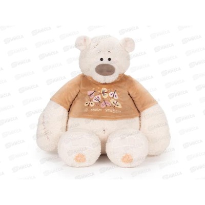 Медведь Тато в кофейной майке, 37см (ММТато/38/кф)
