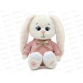 Зайка Мия в толстовке, 25см (273/25/тл)