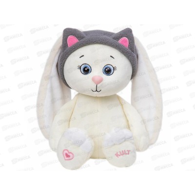 Зайка Мия в повязке, 25см (273/25/пв)