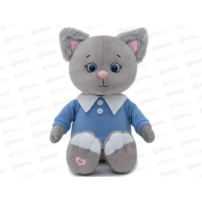 Котик Грей, в толстовке с воротником, 25см (274/25/тлв)