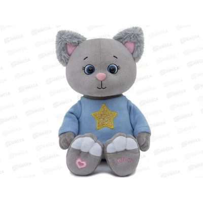 Котик Грей, в толстовке со звездой, 25см (274/25/тлз) Котик Грей, в толстовке со звездой, 25см (274/25/тлз)