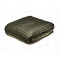 Плед Велсофт с тиснением Соты 220*200 19-0812 Турецкий кофе