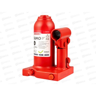 Домкрат гидрав бутылочный SUMO 2т h 150-278мм Домкрат гидрав бутылочный SUMO 2т h 150-278мм