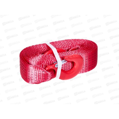 Трос ленточный 12т 5м 2 крюка STAFF SKYWAY 65мм