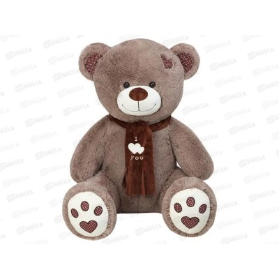 Медведь Тони с шарфом В110, бурый МТШ/60/78 Медведь Тони с шарфом В110, бурый МТШ/60/78