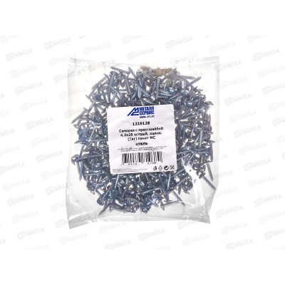 Саморез с прессшайбой 4.2*25 (1кг) острый, пакет *10 Саморез с прессшайбой 4.2*25 (1кг) острый, пакет *10