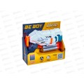 Пистолет &quotBeBoy" 3-х зар. барабан, 4 софт-патрона, IT109747 в коробке